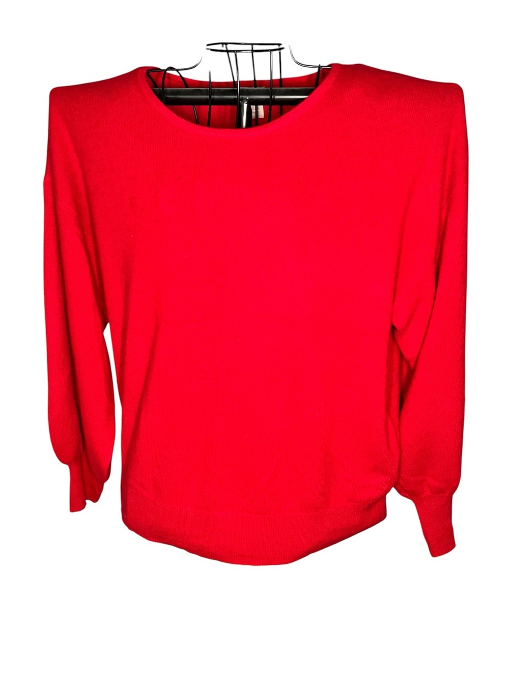 Chico’s 100% Cashmere Red Sweater Size XL